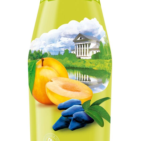 Напиток газированный Ильинские лимонады слива-жимолость 480 мл