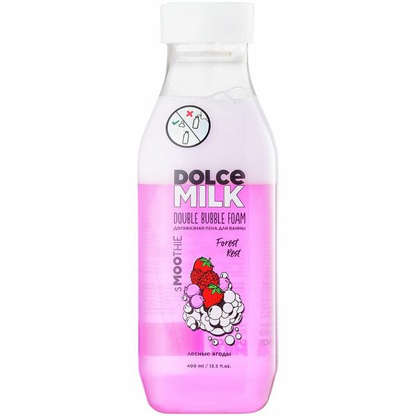 Пена Dolce Milk Форест Рест для ванны двухфазная, 400мл