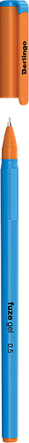 Ручка гелевая BERLINGO Fuze gel, черный, 0,5мм, Арт. CGp_50017, в ассортименте, 1 шт