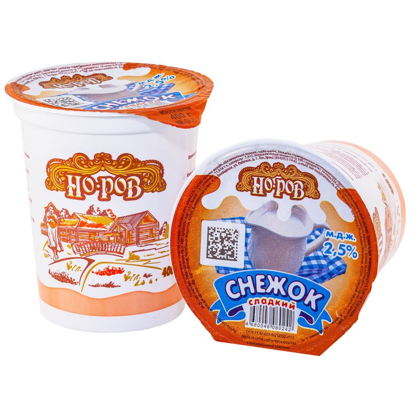 

Ряженка Норов 2.5% 400 г