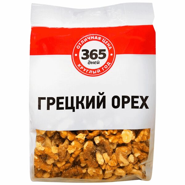 Грецкий орех 365 ДНЕЙ сушеный