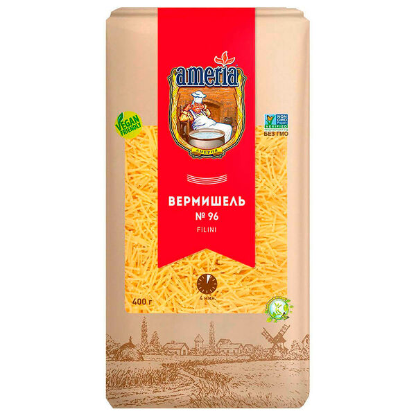 Макароны Ameria вермишель 400г
