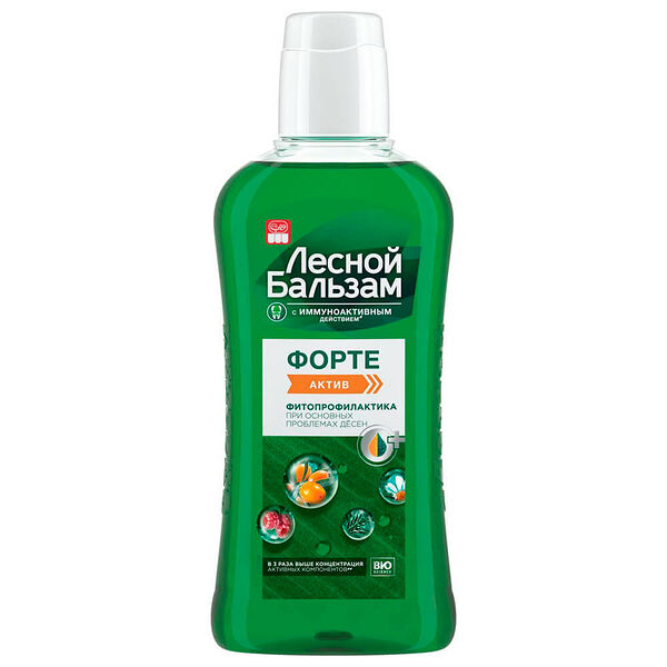 Ополаскиватель для дёсен Лесной бальзам 400мл форте
