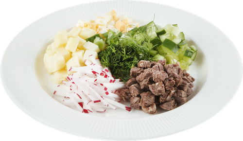 

Набор для окрошки Лента Fresh Мясной, весовой