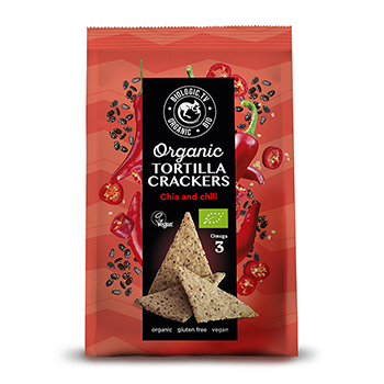 

Крекеры Biologic.TV тортилья с чиа и чили