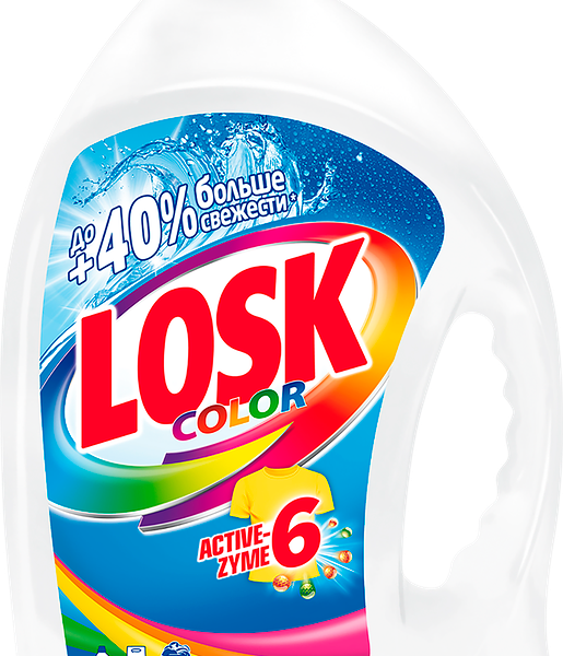  Гель для стирки цветного белья Losk Color 40 стирок  