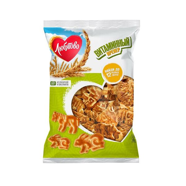 Крекер витаминный 300 г любятово