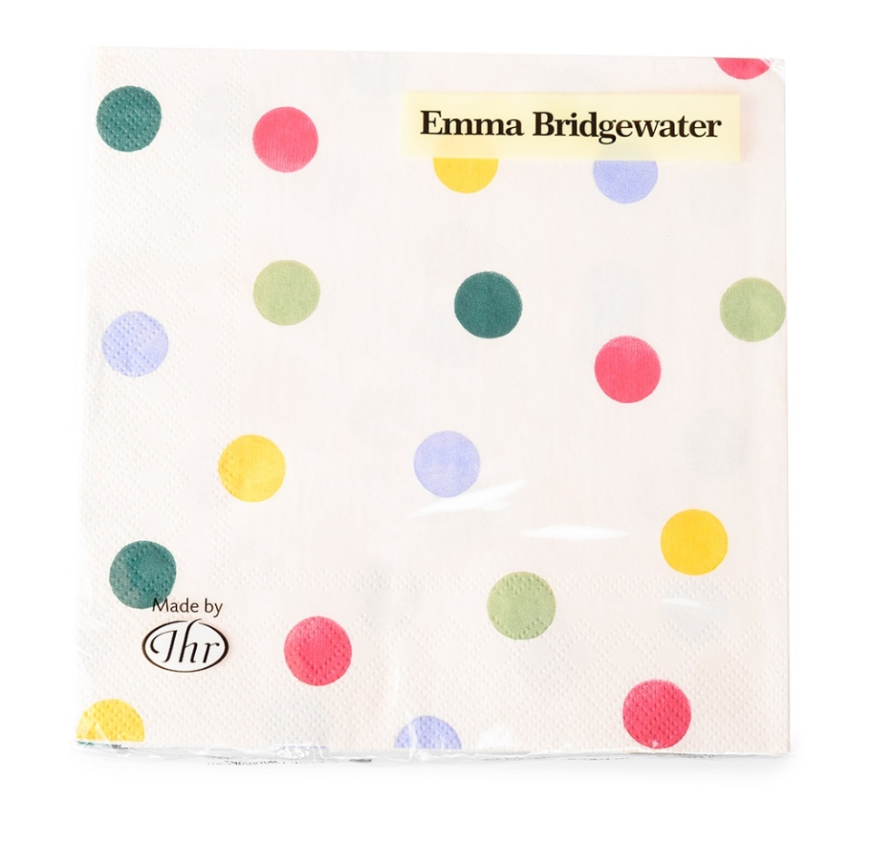 

Салфетки в ассортименте 33 х 33 см, 20 шт IHR Polka Dots, Германия