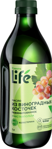 

Масло виноградных косточек ЛЕНТА ECO 1 л