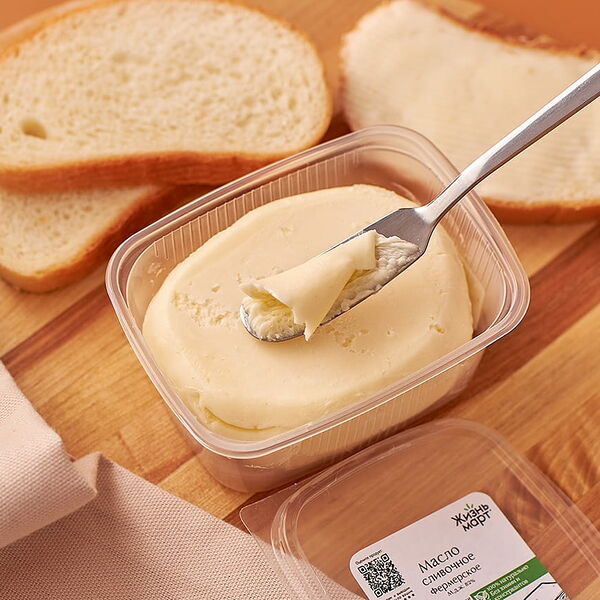 Масло сливочное 82% фермерское