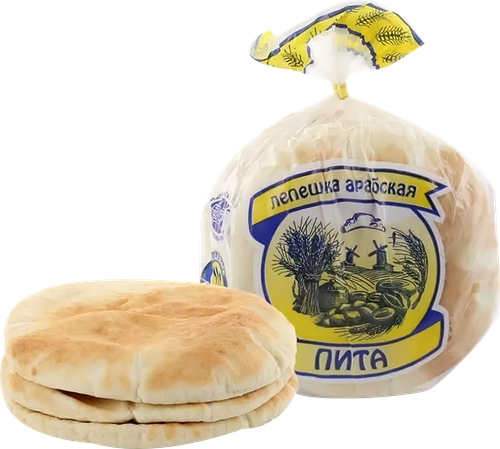Лепешка ХЛЕБ-ПИТА Арабская Пита, 400г