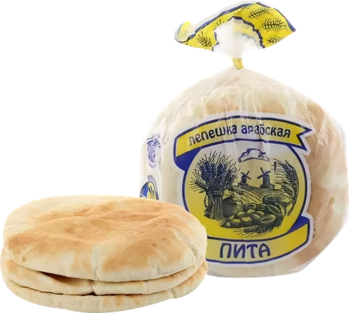 

Лепёшка Хлеб-Пита арабская 400 г