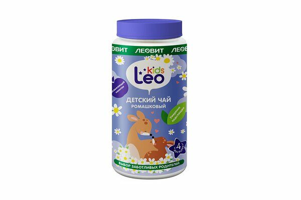 Чай детский Леовит Leo Kids Ромашковый гранулированный с 4 месяцев 200 г