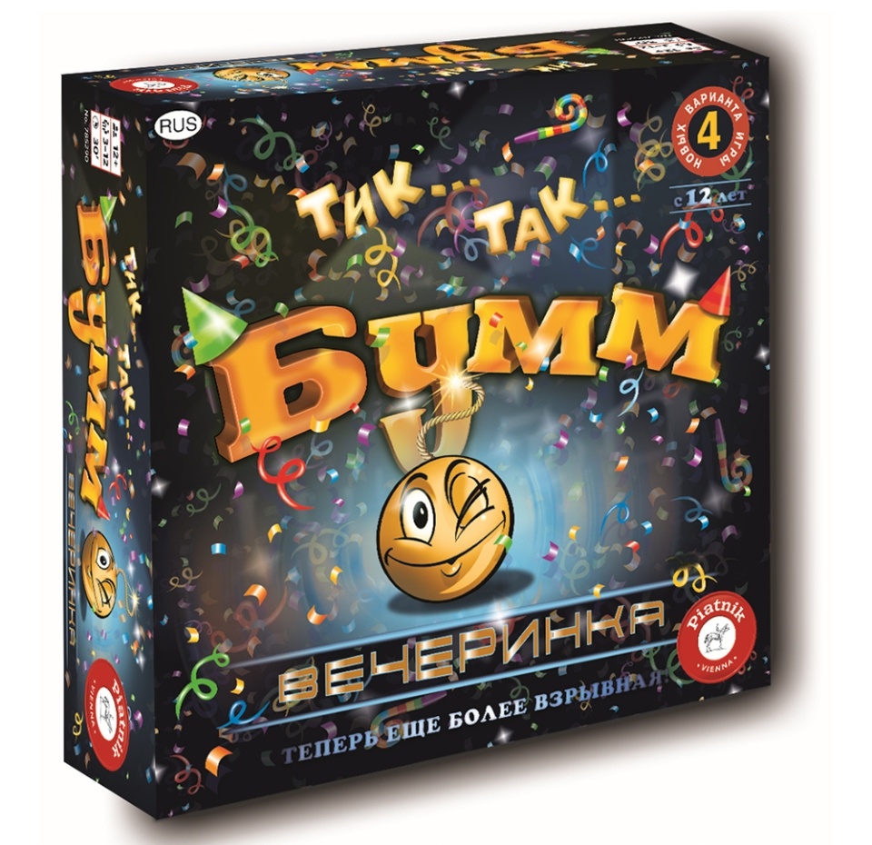 

Игра настольная «Тик… Так… Бумм. Вечеринка», 12+ Piatnik, Австрия
