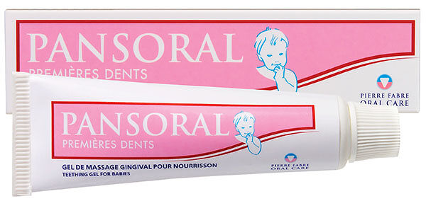 Pansoral Первые Зубы гель для полости рта