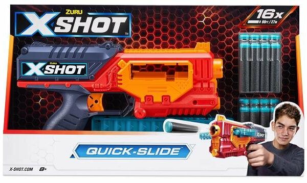 Игровой набор для стрельбы Zuru X-Shot Ексель Куик - Слайд