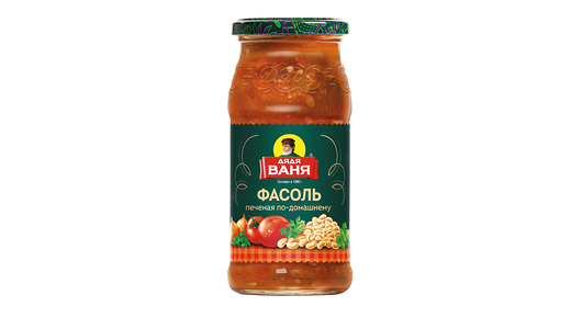 Фасоль Дядя Ваня печеная по-домашнему 480г