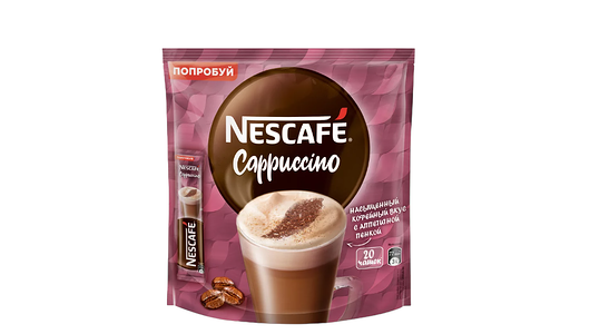 Кофе растворимый Nescafe Cappuccino натуральный 360 г