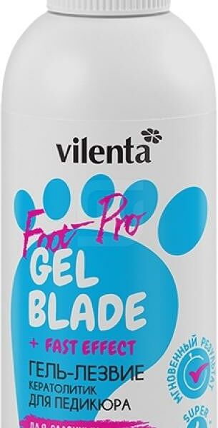 Кератолитик для педикюра 7days Vilenta Gel blade + Fast effect foot pro, 100 мл