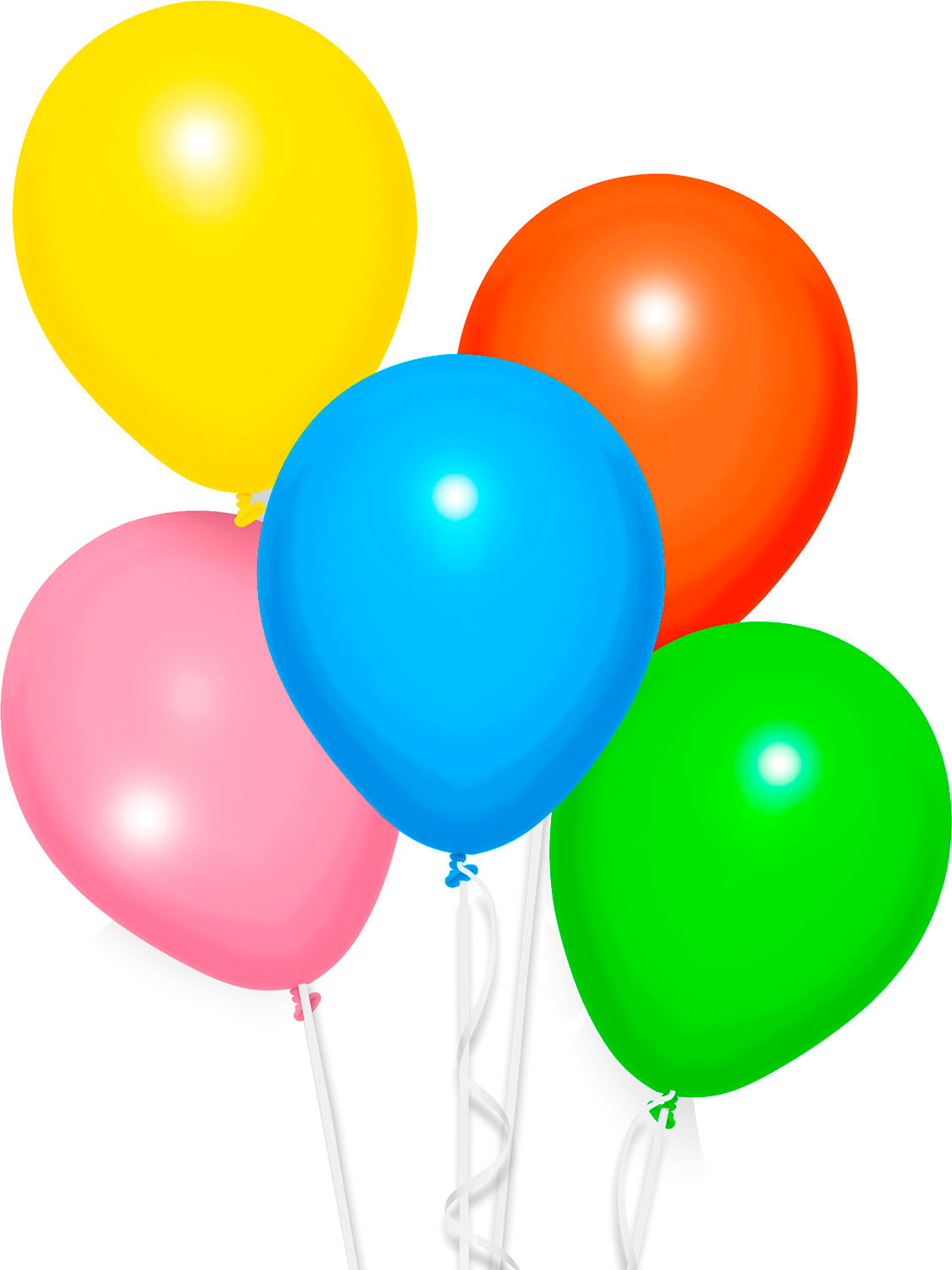 

Набор шаров Пакетико Happy Birthday ассорти 5шт