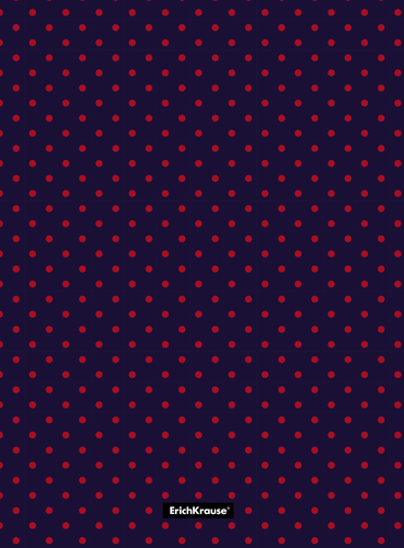 

Папка ERICH KRAUSE Dots in Blue A4 пластиковая, с боковым зажимом Арт. 52769