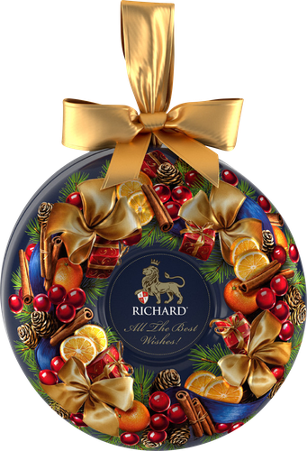 

Чай черный RICHARD Royal Winter Tea крупнолистовой, 80г