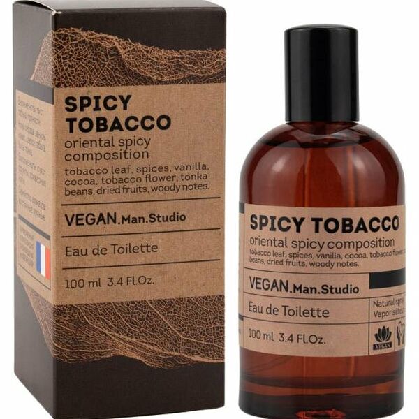Туалетная вода мужская Vinci Vegan Man Studio Spicy Tobacco 100 мл