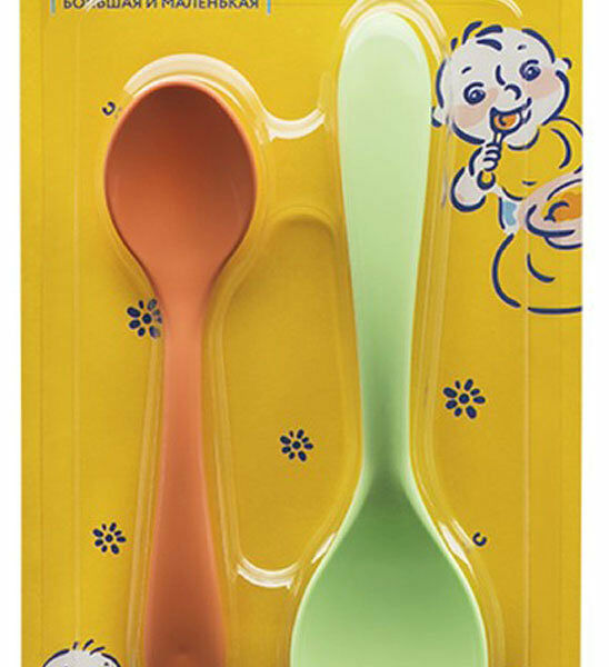 Набор ложек для кормления с 4 месяцев ТМ Курносики