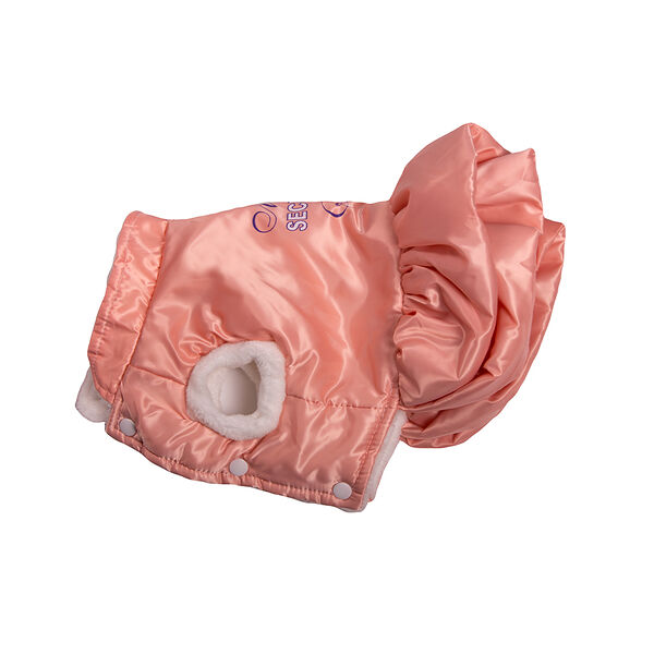 Куртка-платье для собак XL розовый (унисекс)