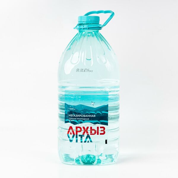 Вода минеральная Архыз негазированная 5 л