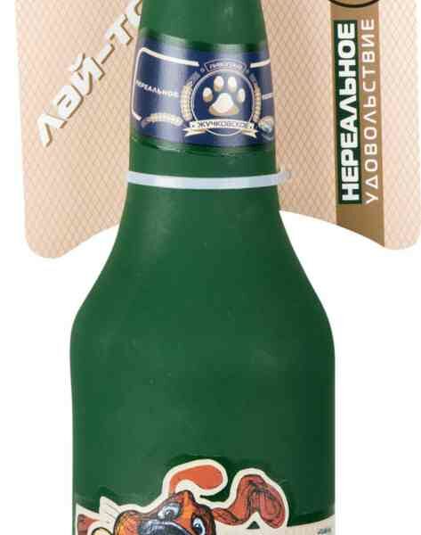 Игрушка для собак бутылка Triol, 240 мм