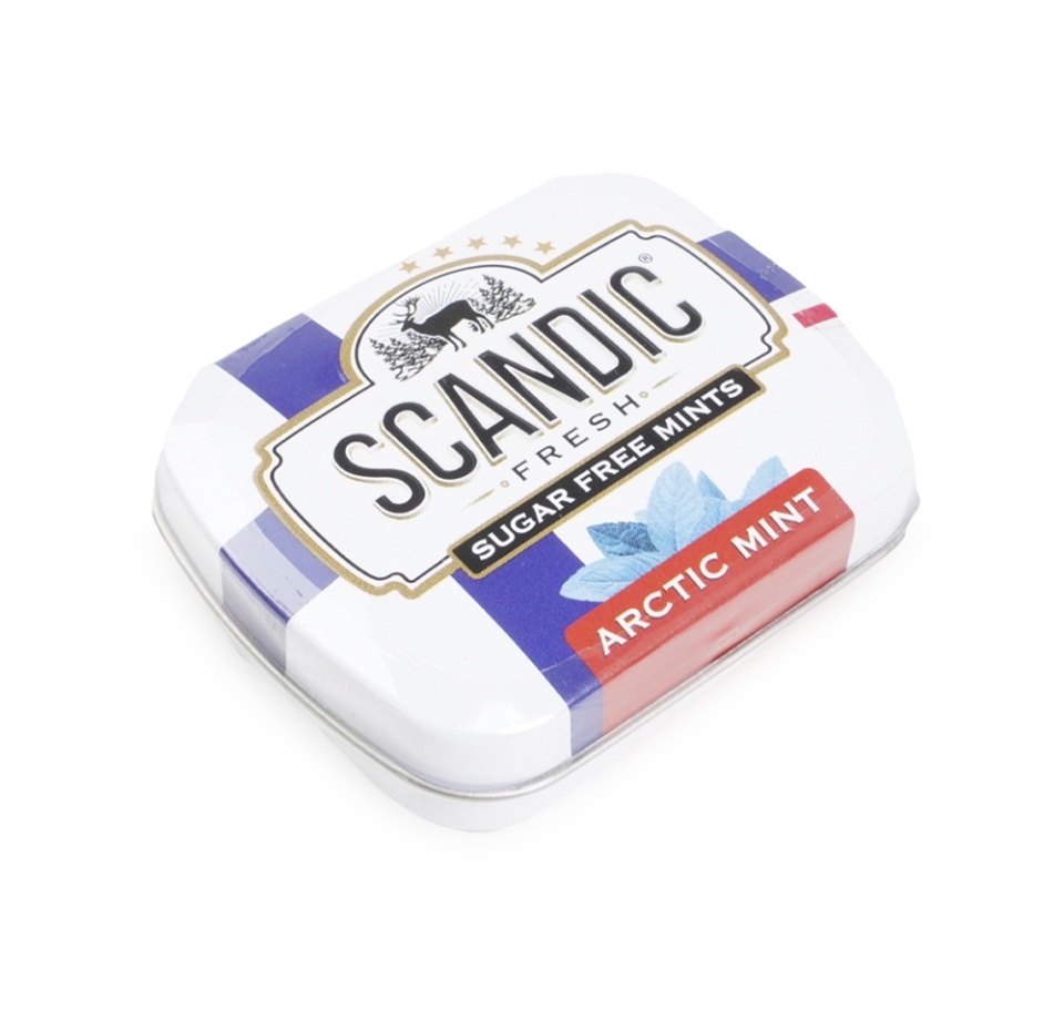

Конфеты Scandic Арктическая мята без сахара 14 г