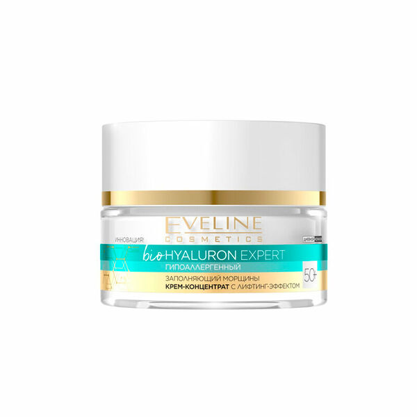 Крем-концентрат Eveline Cosmetics Bio Hyaluron Expert С Лифтинг-Эффектом 50+ 50 мл