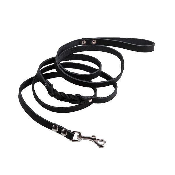 Поводок для собак п14дч Аркон длинный черный 14