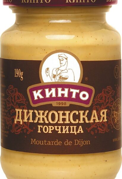 Горчица Кинто Дижонская 170мл