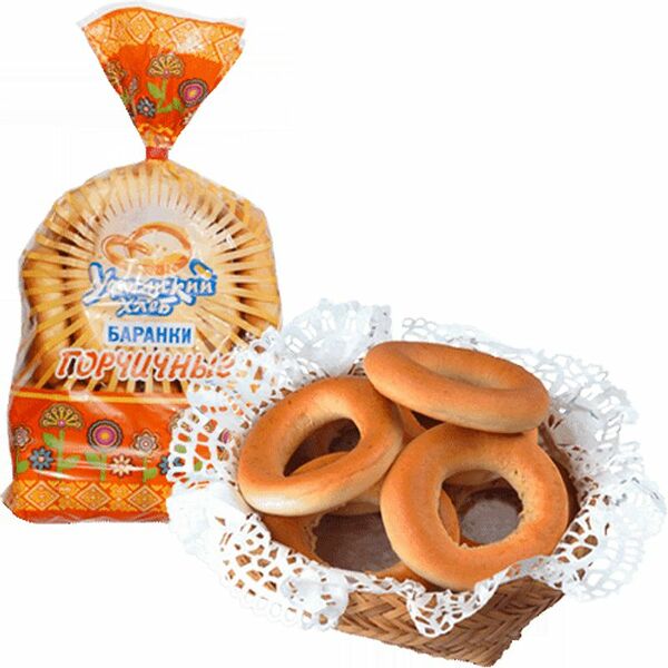 Баранки Уфимский Хлеб сдобные