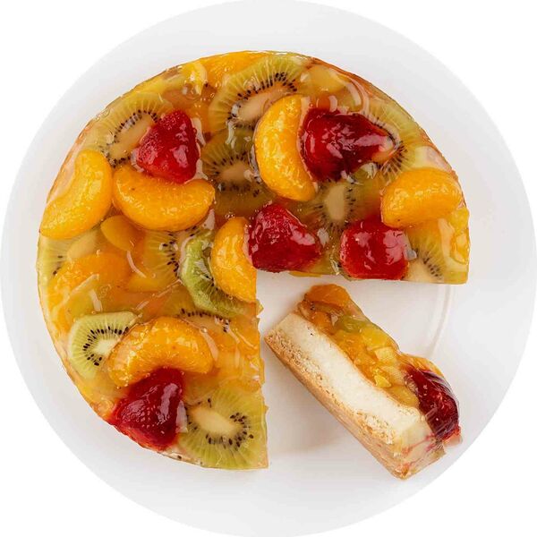 Торт Чизкейк Ассорти фруктовое, в упаковке