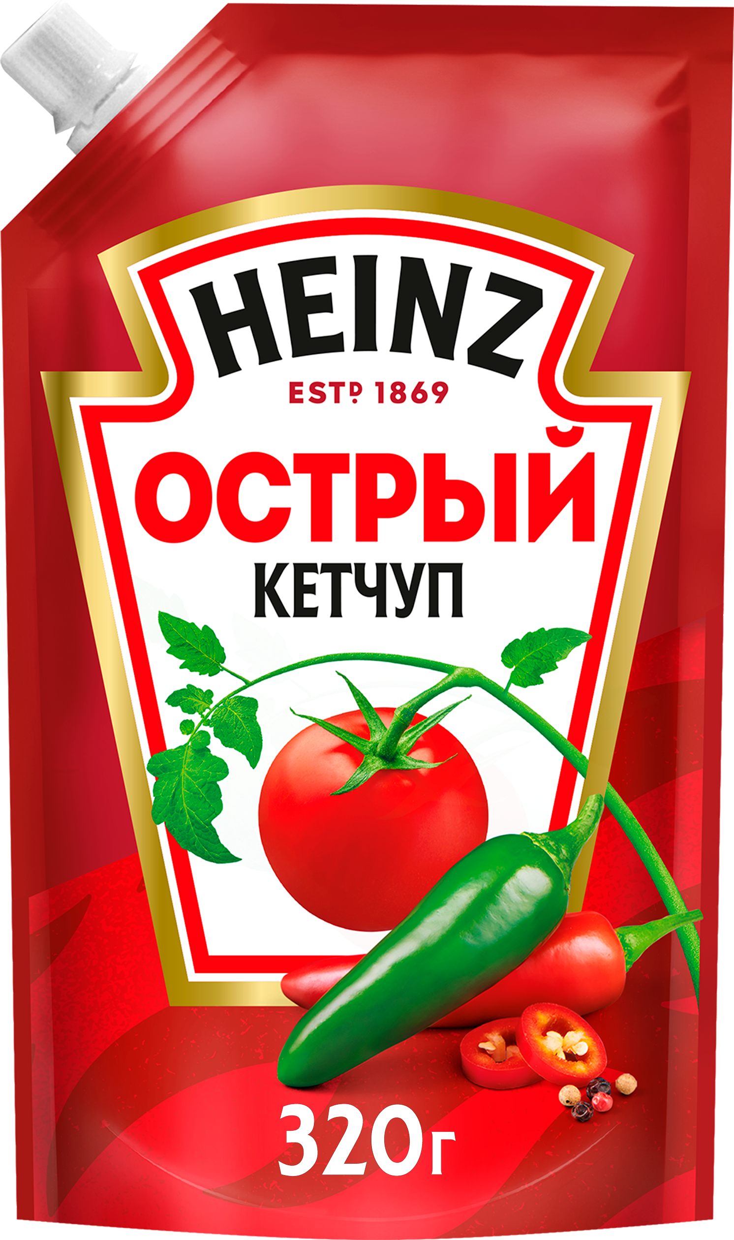 

Кетчуп Heinz Острый