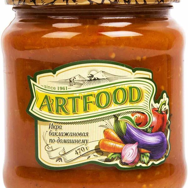 Икра баклажановая Artfood по-домашнему