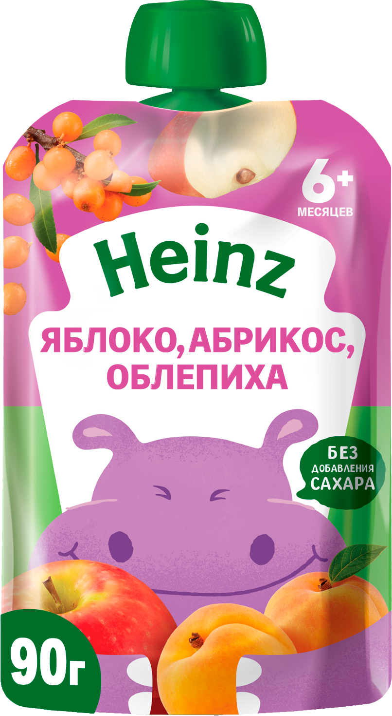 

Пюре Heinz Natural Яблоко Абрикос Облепиха