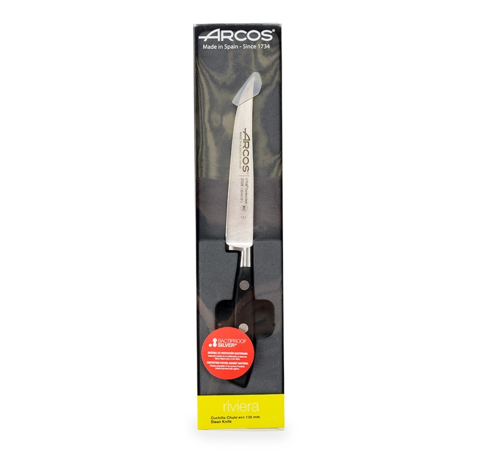 

Нож Arcos Riviera кухонный для стейка 130 mm