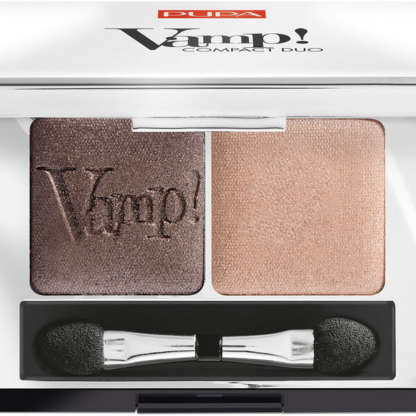 Тени для век Pupa Vamp! двойные 004 Bronze Amber