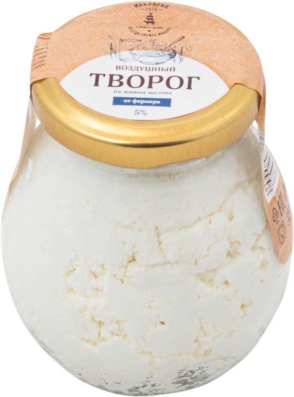 

Творог воздушный Макларин 5% 240 г