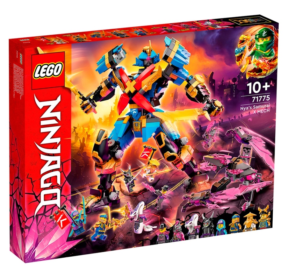 

Конструктор Lego Ninjago Робот Нии Самурай Икс 1003 детали