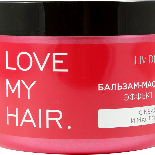 Бальзам-маска для волос LIV DELANO Эффект ботокса с кератином и маслом арганы