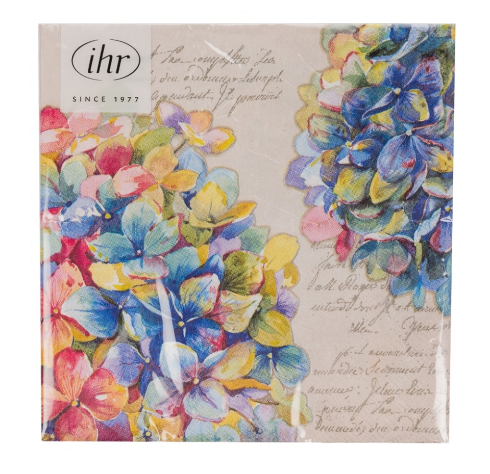 

Салфетки бумажные Ihr Pricey, 33х33см, 3-слойные, 20 шт, Германия