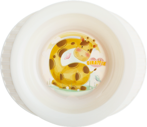 

Набор детской посуды Giraffix ПОЛИМЕРБЫТ тарелка, вилка, нож 90 г