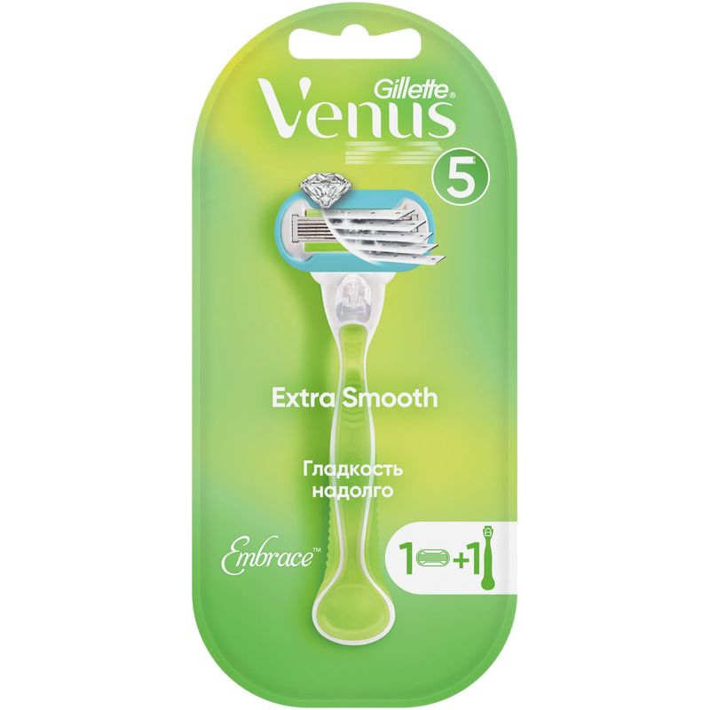 

Бритвенный станок Venus Embrace Extra Smooth с 1 кассетой