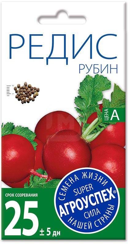 

Семена Рости Редис Рубин скороспелый А 3г