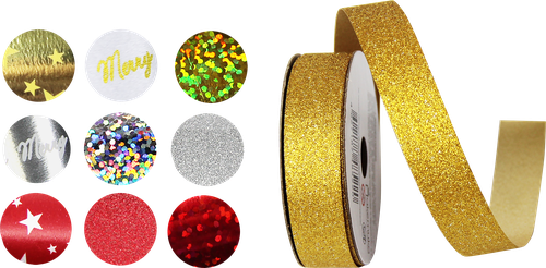 

Лента полипропиленовая 1.5 см на катушке Арт. ЛП001 3 м 1 шт. в ассортименте